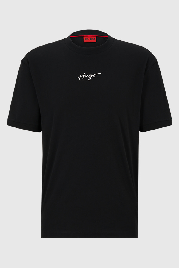 T-SHIRT HUGO - 001 BLACK